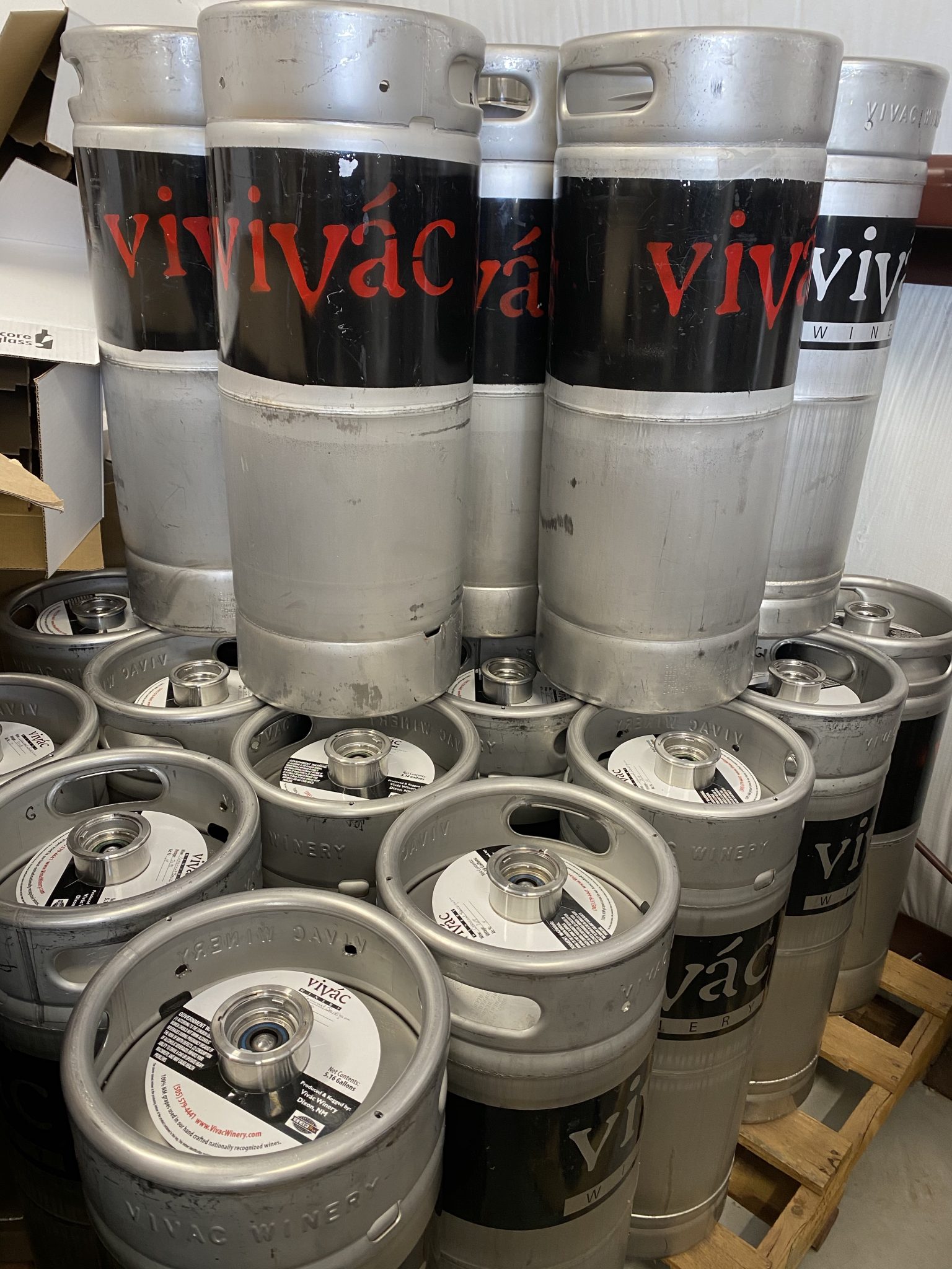 Vivac Winery Keg Wines